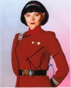 Kim Cattrall 8x10 colour photo of Kim from Star Trek, signed by her in NYC, Sept, 2014 Good