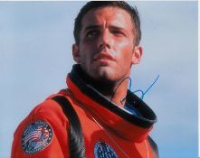 Ben Affleck 10x8 colour photo of Ben from Armageddon, signed by Ben in NYC, Jan, 2011 Good condition