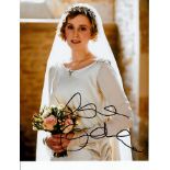 Laura Carmichael 8x10 colour photo of Laura from Downton Abbey, signed by her at BAFTAs, London,