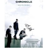 Dane Dehaan 8x10 colour photo of Dane from Chronicle, signed by him at Sundance Film Festival,