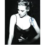 Jessica Chastain 8x10 colour photo of Jessica star of Zero Dark Thirty, signed by her in NYC, Jan,