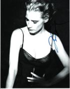 Jessica Chastain 8x10 colour photo of Jessica star of Zero Dark Thirty, signed by her in NYC, Jan,