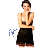 Joey Lauren Adams 8x10 colour photo of Joey star of Chasing Amy, signed by her at Sundance Film