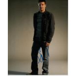 David Boreanaz 8x10 colour photo of David from Bones, signed by him at Tv Upfronts week, NYC, 2014