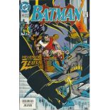 Bob Kane signed DC Batman comic. Good condition