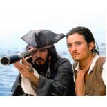 Orlando Bloom 10x8 photo of Orlando from Pirates of The Caribbean, signed by him in London Good