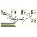 Angelan Lansbury signed 1996 Women of Achievement FDC Good condition