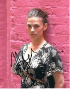 Hayley Atwell 8x10 colour photo of Hayley star of Agent Carter, signed by her in London, 2013 Good