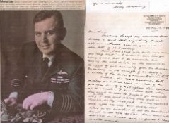 Group Captain R.W. 'Bobby' Oxspring DFC (2 Bars) AFC. 66 Squadron Battle of Britain. Good content