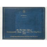 Solid Silver 1978 Stamp Replica collection. Large logoed Blue album with a great set of 6 Large