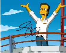 Steve Coogan 10x8 colour photo of Steve from The Simpsons, signed by him at Sundance Film Festival,