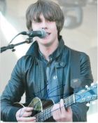 Jake Bugg 8x10 colour photo of Jake, signed by him in NYC. Good condition