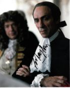 F Murray Abraham 8x10 colour photo of F Murray Abraham from Amadeus, signed by him in NYC, Oct,