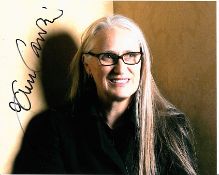 Jane Campion 10x8 colour photo of Jane, director of The Piano, signed by her at Sundance Film