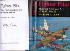 Autobiography Fighter Pilot The first American Ace of WWII with signature of Lt Colonel William