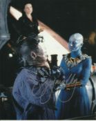 Virginia Hey Farscape 10x8 Photo Signed. Good condition