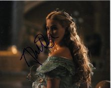 Alice Eve 10x8 colour photo of Alice from The Raven, signed by her in NYC. Good condition