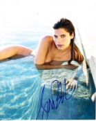Lake Bell 8x10 colour photo of Lake, signed by her in NYC. Good condition