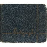 Three Old Autograph Albums a real mixture of autographs about 80 in total including music and