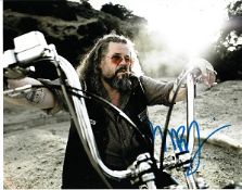 Mark Boone Jnr 10x8 colour photo of Mark from Sons Of Anarchy, signed by him in NYC. Good condition