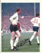 Jack Charlton signed colour 10x 8 photo.  Good condition