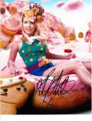 Lydia Bright 8x10 colour photo of Lydia star of TOWIE, signed by her in London, 2014. Good
