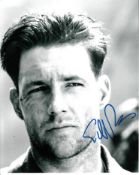 Ed Burns 8x10 photo of Ed from Saving Private Ryan, signed by him in NYC, May, 2014. Good condition