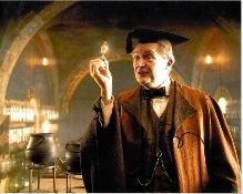 Jim Broadbent 10x8 colour photo of Jim from Harry Potter, signed by him in London, Dec, 2014. Good
