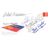 Beatles Multisigned FDC 1993 Royal Mail Self