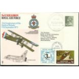 Rare Talyllyn Railway letter stamp 92 Sqn RAF cover, comm. 33rd Ann Battle of Britain cover. Good