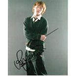 Rupert Grint 8x10 c photo of Rupert from Harry Potter, signed by him in London, 2014 Good condition