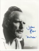 Julian Glover signed 8x10 b/w photo. Good condition