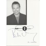 Pete Tong signed BBC Radio 1 promotional photo. Good condition