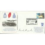 AVM Sir Harold Mick Martin DFC the famous 617 Sqn Dambuster Raid pilot signed 1981 Leonard