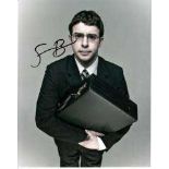 Simon Bird 8x10 c photo of Simon from The Inbetweeners, signed by him at The Indep Film awards,