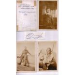 Arthur Joe Leigh DFC DFM1 941 wartime photograph and signature of Sergeant (Later Flight Lieutenant)