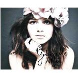 Gabrielle Aplin 10x8 c photo of Gabrielle, signed by her in London, 2014 Good condition