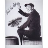 Dick van Dyke. 10”x8” picture in character from ‘Mary Poppins.’ Excellent.