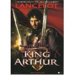 Ioan Gruffudd signed colour postcard for King Arthur. Good condition