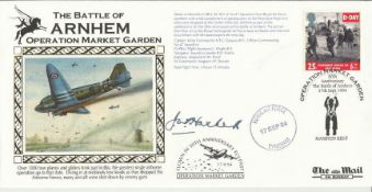 Gen Sir John Hackett signed Benham 1994, 50th ann Operation Market Garden the Battle of Arnhem