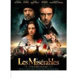 Tom Hooper 8x10 c photo of Les Miserables poster image, signed by director Tom. Good condition