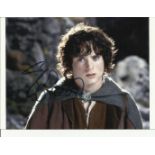 Elijah Wood Lord of the Rings signed colour photo. Good condition