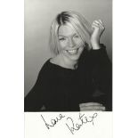 Kate Thornton signed 6x3 b/w photo. Good condition