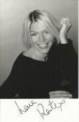 Kate Thornton signed 6x3 b/w photo. Good condition