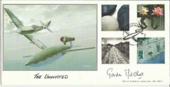 Dr Gordon Mitchell signed BHC official 2000 Millennium FDC. Image called the Uninvited taken from