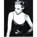 Jessica Chastain 8x10 c photo of Jessica star of Zero Dark Thirty, signed by her in NYC, Jan, Good