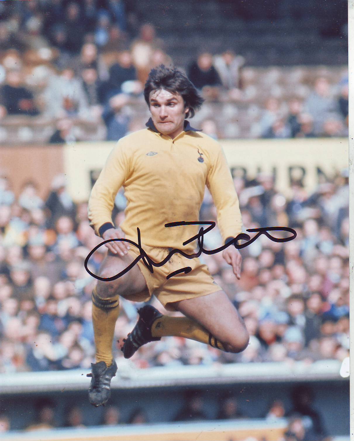 John Pratt signed 12 x 8 colour Tottenham Football photo Good condition.