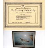 First Combat. Print No. 340 of painting signed by the celebrated Aviation artist Robert Taylor and