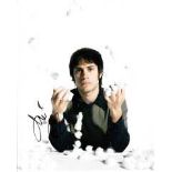 Gael Garcia Bernal 8x10c photo of Gael, signed by him at Sundance Film Festival, Utah Good