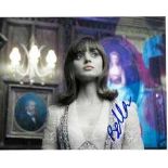 Bella Heathcote 10x8 c photo of Bella from Dark Shadows, signed by her in NYC, Oct, 2012 Good